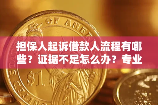 济南担保人起诉借款人流程有哪些？证据不足怎么办？专业律师解答