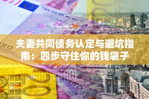济南夫妻共同债务认定与避坑指南：四步守住你的钱袋子