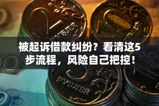 济南被起诉借款纠纷？看清这5步流程，风险自己把控！