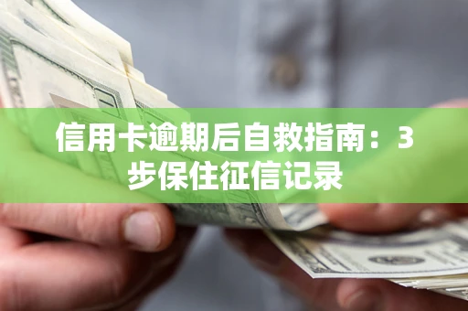 济南信用卡逾期后自救指南：3步保住征信记录