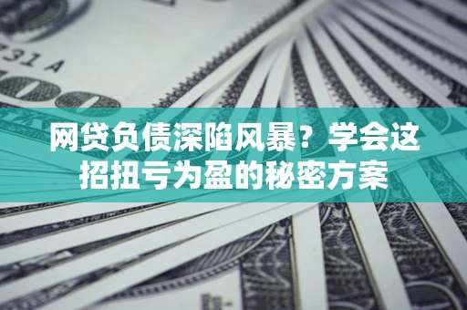 济南网贷负债深陷风暴？学会这招扭亏为盈的秘密方案